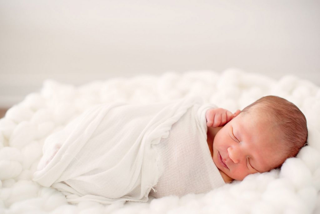 Baby Anderson Newborn Session Blonde Cow Photography